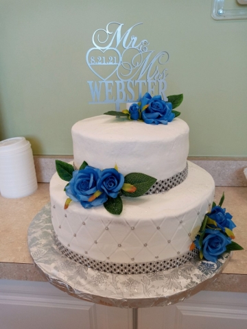 Miss Shirley's Bakery Wedding Cake