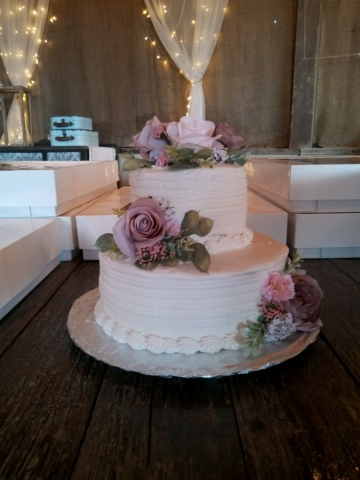 Miss Shirley's Bakery Wedding Cake